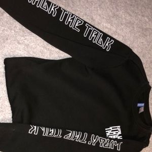 Walk the talk sweater
